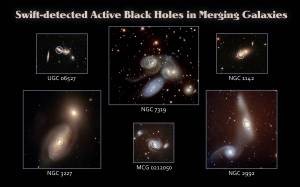 Ejemplo Inequívoco de Núcleo Galáctico Activo Provocado Por una Fusión de Galaxias