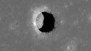 El misterioso agujero vertical de la Luna, más profundo de lo que se creía