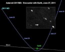 Un asteroide del tamaño de una casa rozará la Tierra el lunes