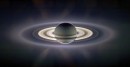 Una foto de Saturno que parece dibujada