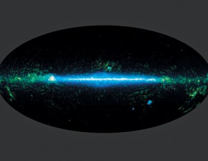 La Nasa muestra mapa del cielo en infrarrojo