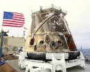 Así quedó la primera nave privada en ir y volver de la ISS