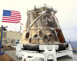 Así quedó la primera nave privada en ir y volver de la ISS