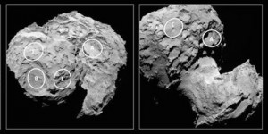 Seleccionan 5 Puntos de Cometizaje para Rosetta