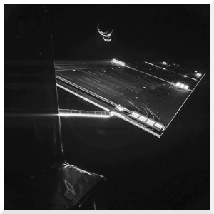  Autorretrato de la sonda Rosetta junto a su cometa 