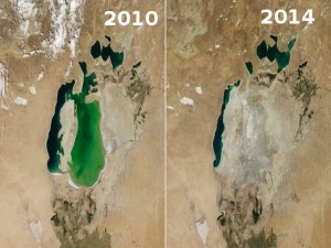 Cambio Climático: El Mar Aral ya Desapareció.