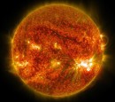 La mancha solar más grande en 24 años