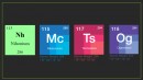 Los nombres Oficiales de los Nuevos Elementos de la Tabla Periódica 