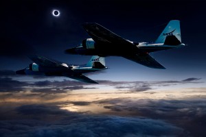 Bombarderos de la NASA saldrán a Cazar el Eclipse en Agosto