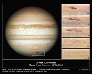 Júpiter recibió un impacto que dejó una huella similar al océano Pacífico