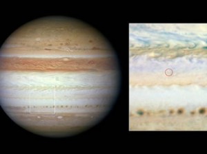 Hubble identifica qué era la luz misteriosa avistada en Júpiter